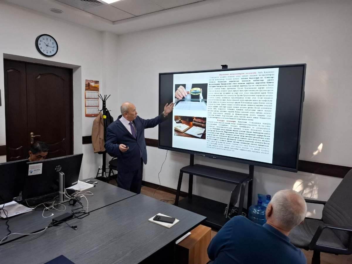 Markazda navbatdagi ilmiy seminar bo‘lib o‘tdi